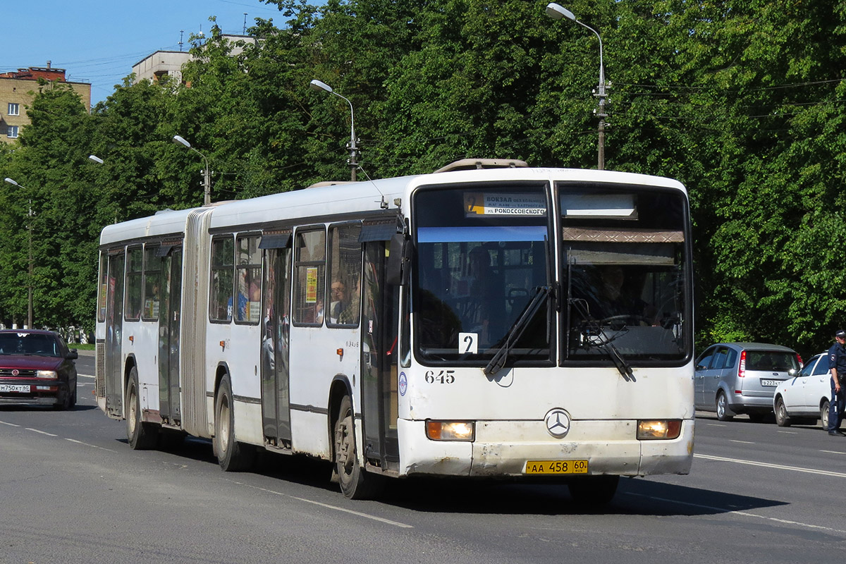 Псковская область, Mercedes-Benz O345G № 645