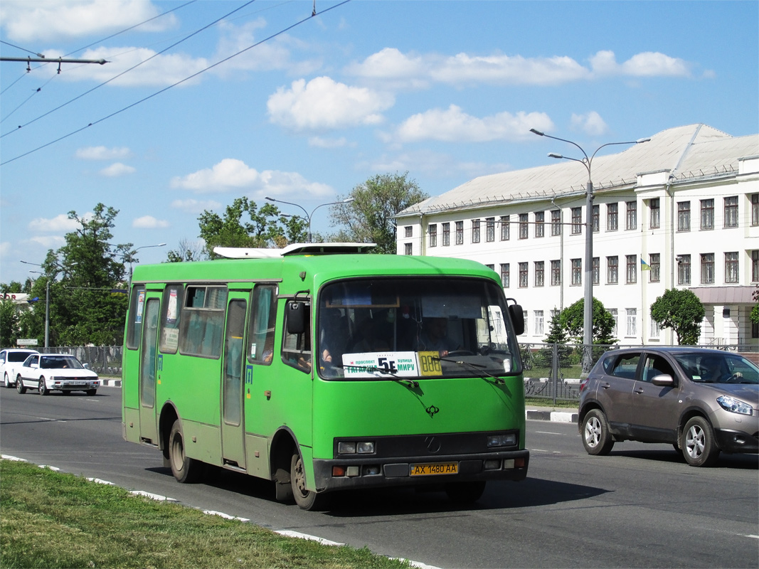 Харьковская область, Богдан А091 № AX 1480 AA