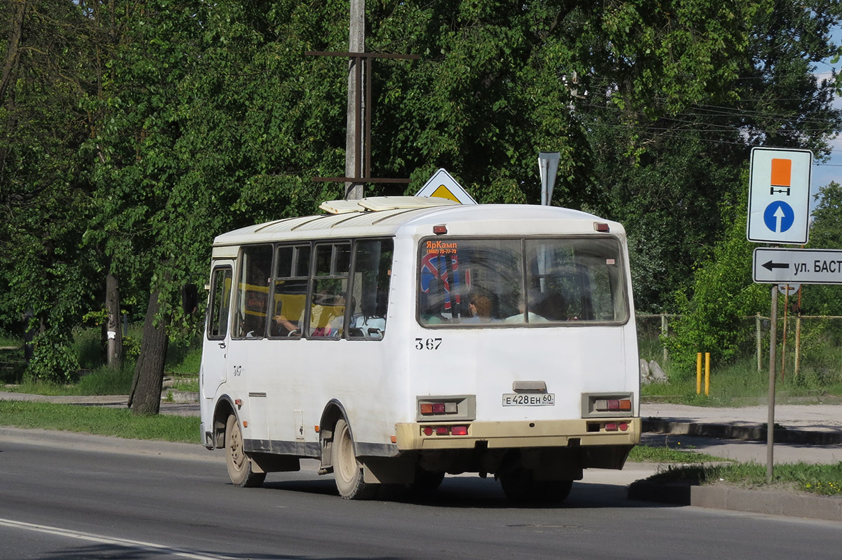 Псковская область, ПАЗ-32053 № 367