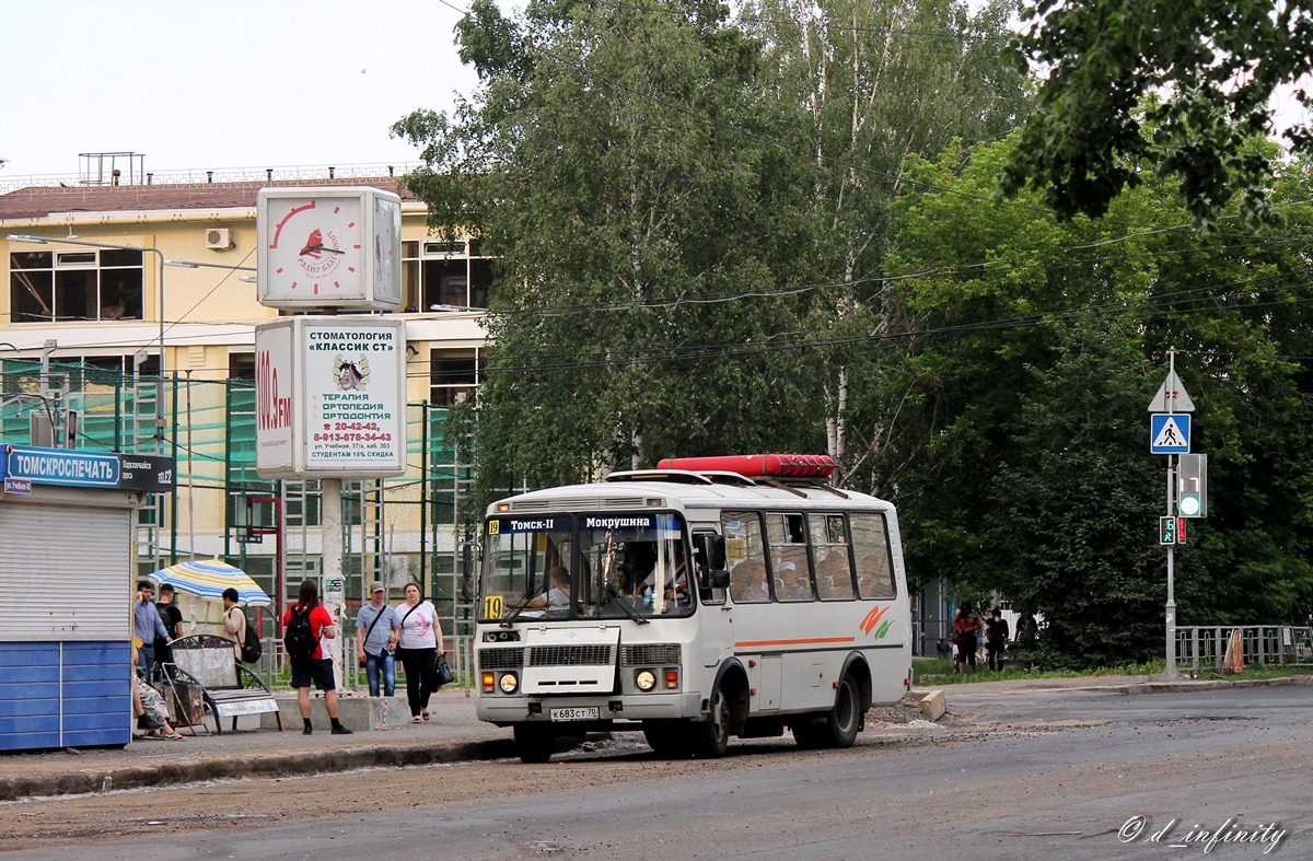 Томская область, ПАЗ-32054 № К 683 СТ 70