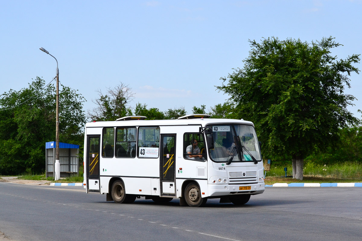 Волгоградская область, ПАЗ-320302-11 № 9874