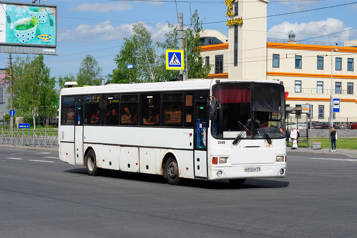 Санкт-Петербург, ЛиАЗ-5256.58 № 3506