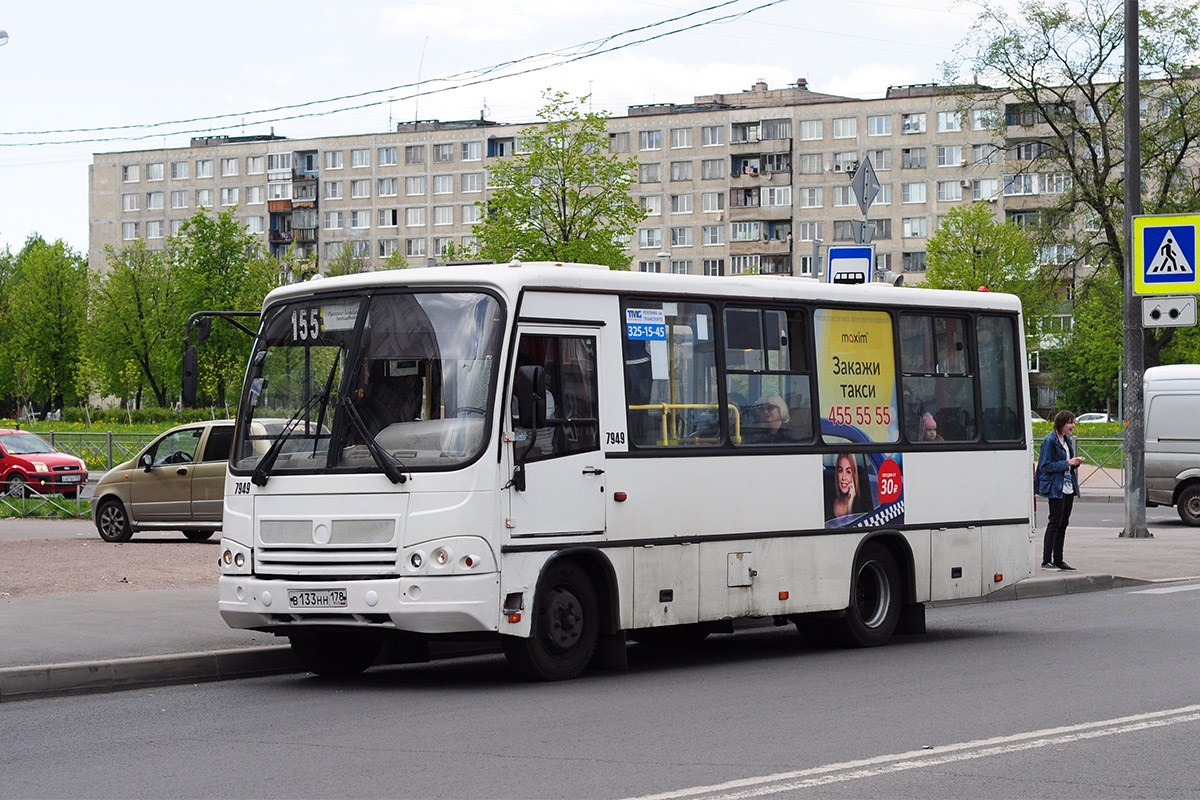 Санкт-Петербург, ПАЗ-320402-05 № 7949