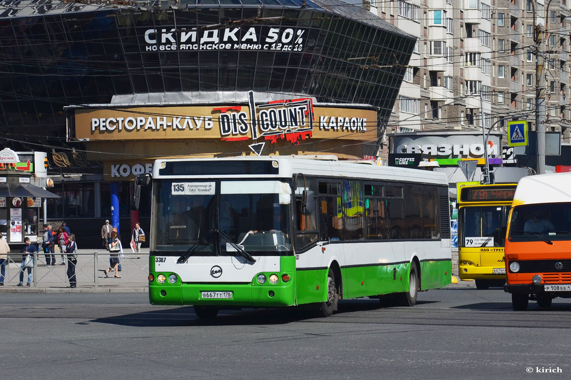 Санкт-Петербург, ЛиАЗ-5292.20 № 3387