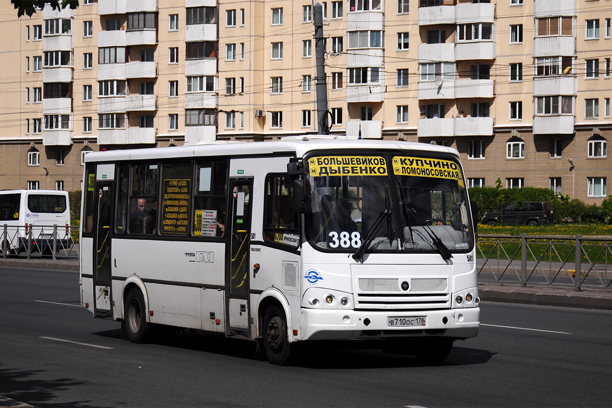 Санкт-Петербург, ПАЗ-320412-04 № 501