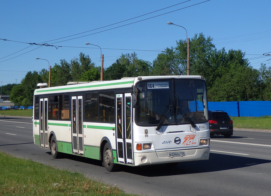 Санкт-Петербург, ЛиАЗ-5293.53 № 3556