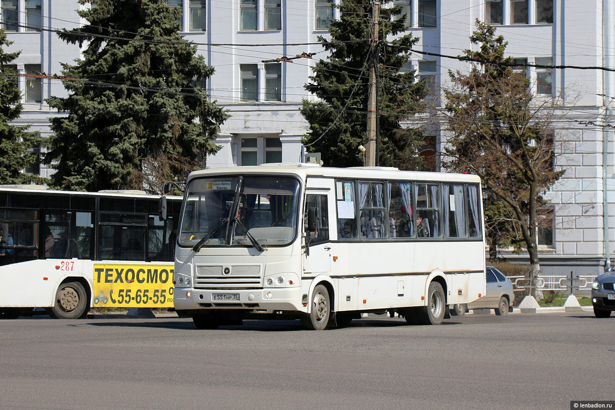 Вологодская область, ПАЗ-320412-05 № Е 551 НР 35