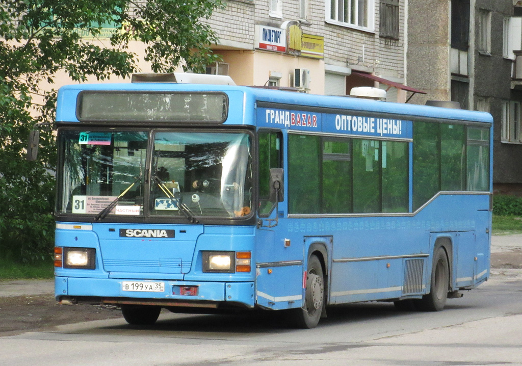 Вологодская область, Scania CN113CLL MaxCi № В 199 УА 35