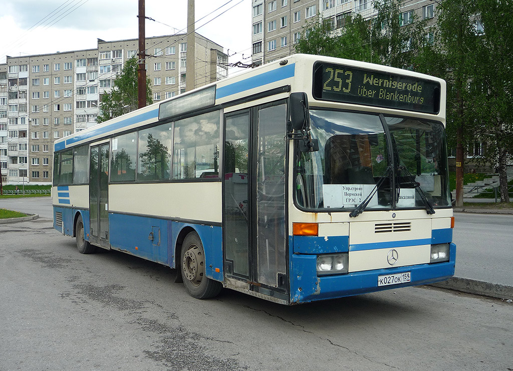 Пермский край, Mercedes-Benz O405 № К 027 ОК 159