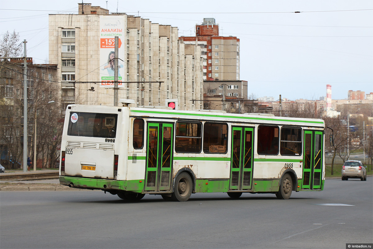 Vologda region, LiAZ-5256.26 № 0955