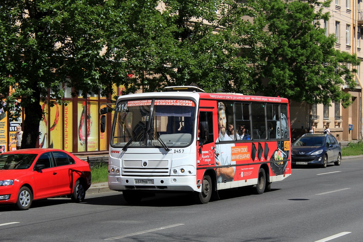 Санкт-Петербург, ПАЗ-320402-05 № n457