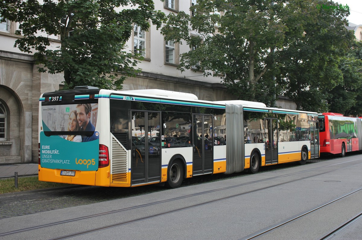 Гессен, Mercedes-Benz O530G Citaro facelift G № 397