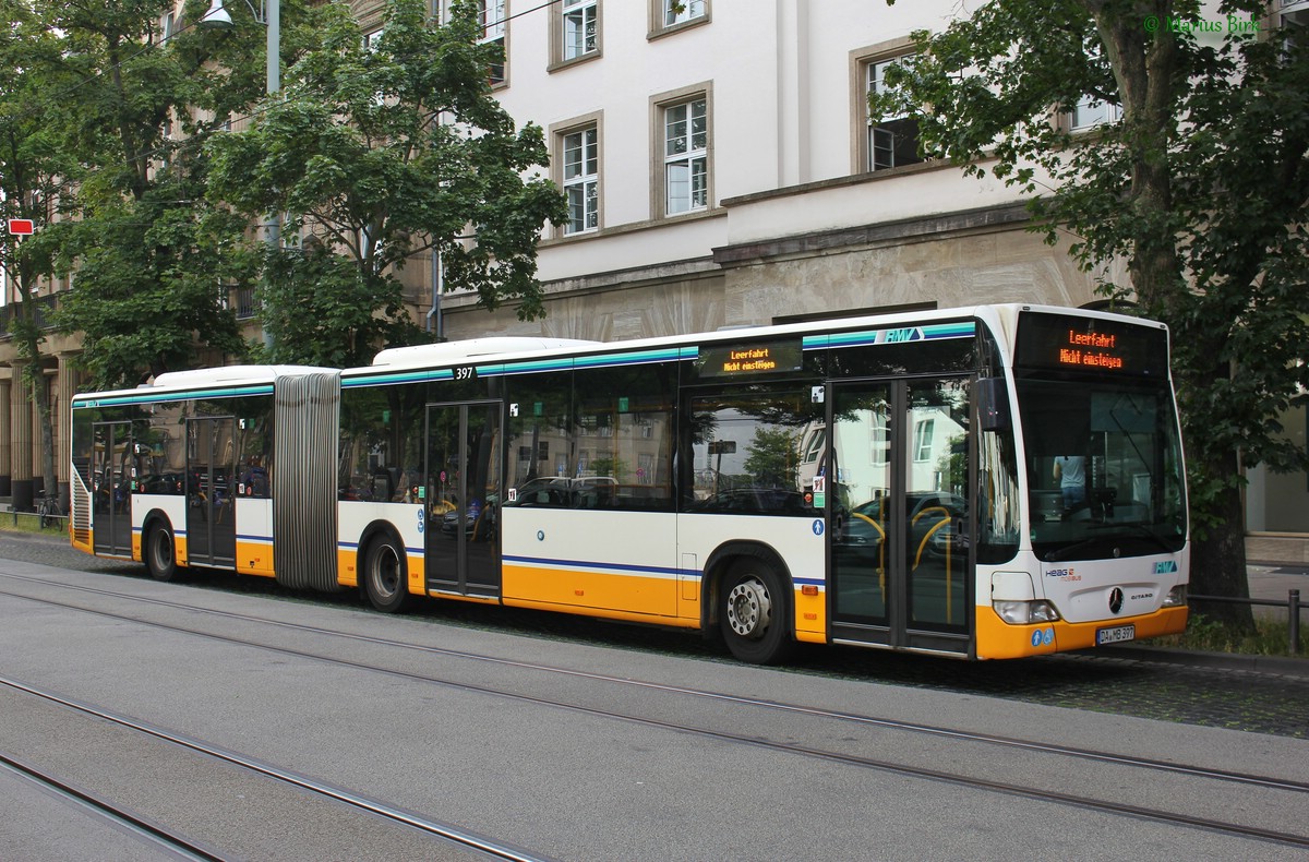 Гессен, Mercedes-Benz O530G Citaro facelift G № 397