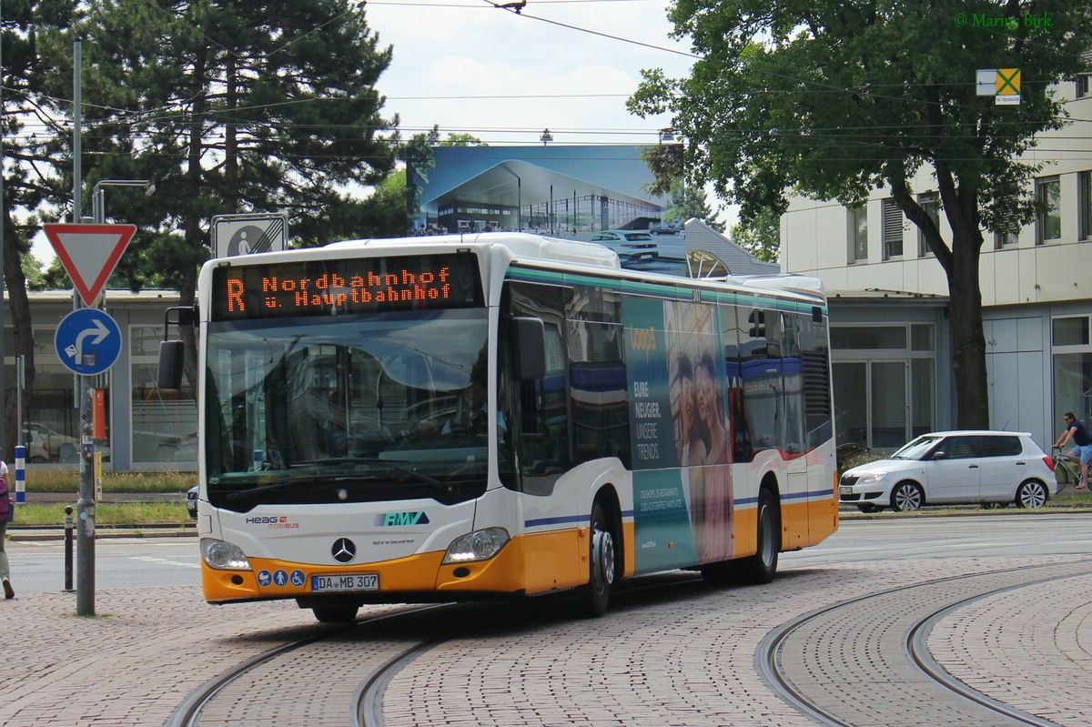 Гессен, Mercedes-Benz Citaro C2 № 307