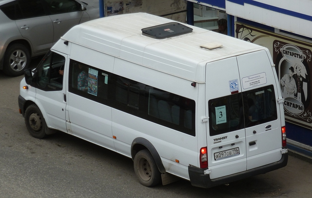 Свердловская область, Нижегородец-222709  (Ford Transit) № А 097 ОВ 196