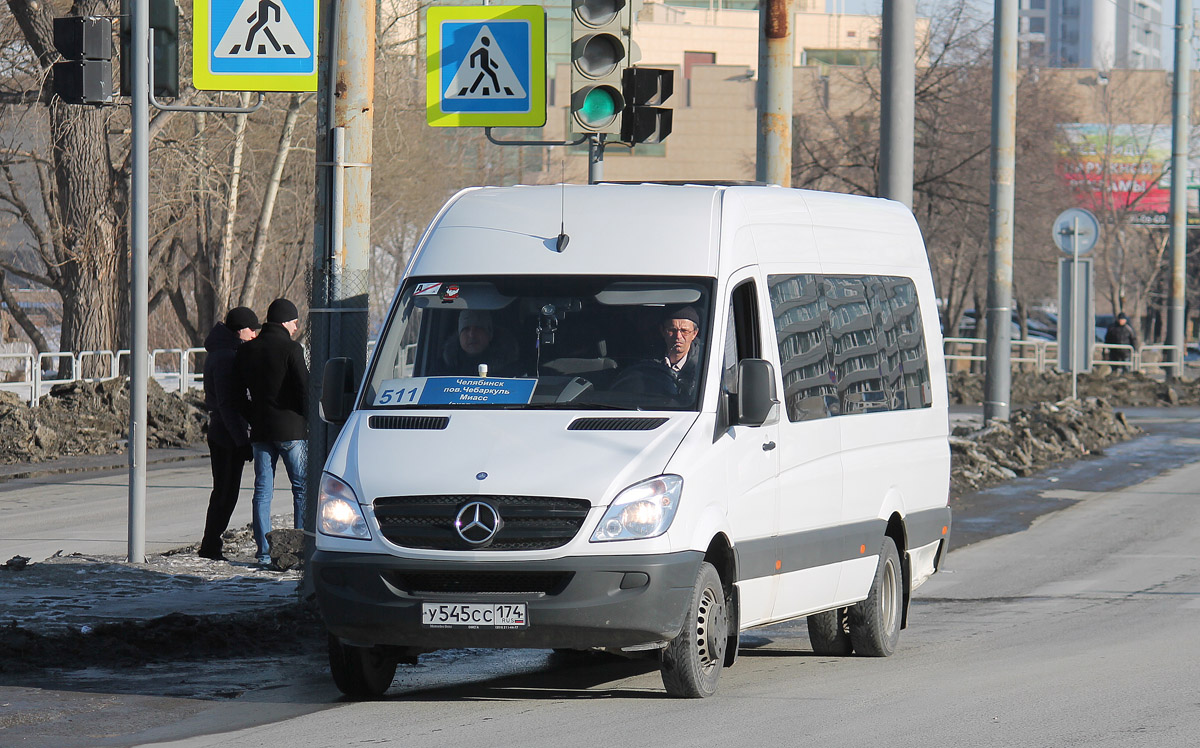 Челябинская область, Луидор-22360C (MB Sprinter) № У 545 СС 174