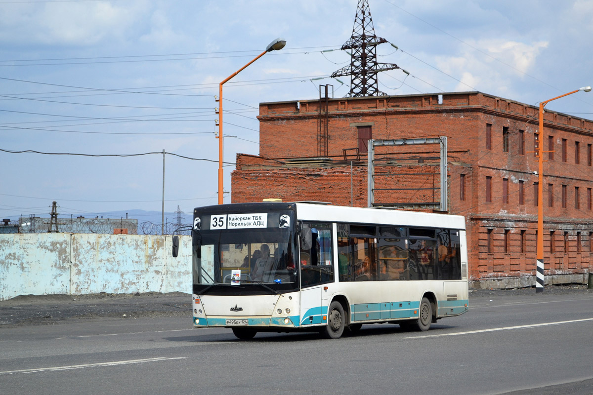 Krasnoyarsk region, MAZ-226.060 # Р 495 КК 124