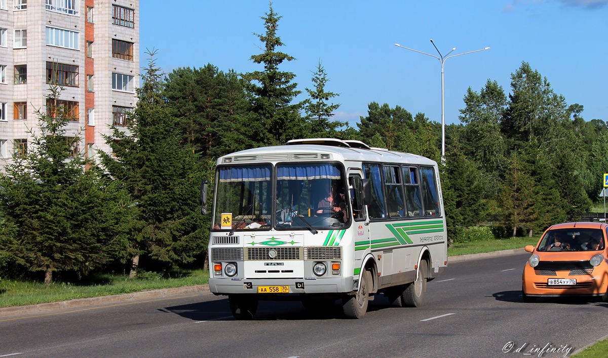 Томская область, ПАЗ-32054 № АА 558 70