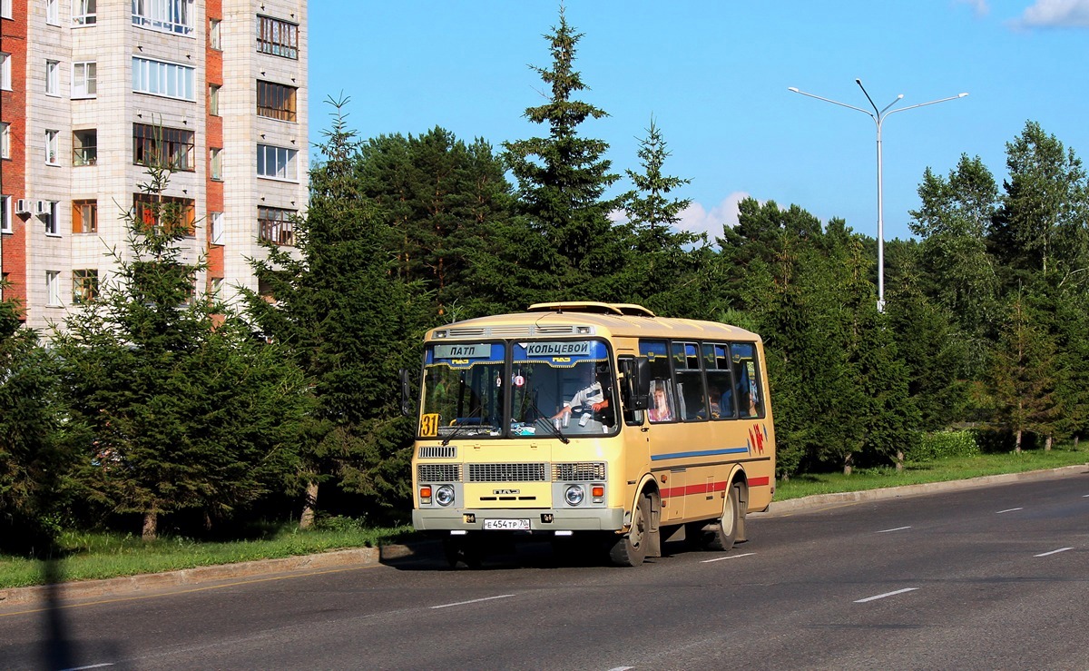 Томская область, ПАЗ-32054 № Е 454 ТР 70