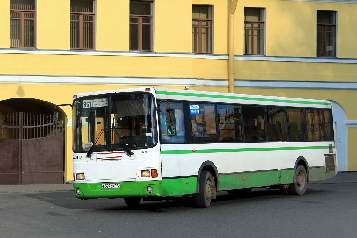 Санкт-Петербург, ЛиАЗ-5293.60 № 3798