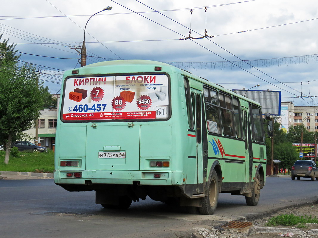 Кировская область, ПАЗ-4234 № Н 975 РА 43