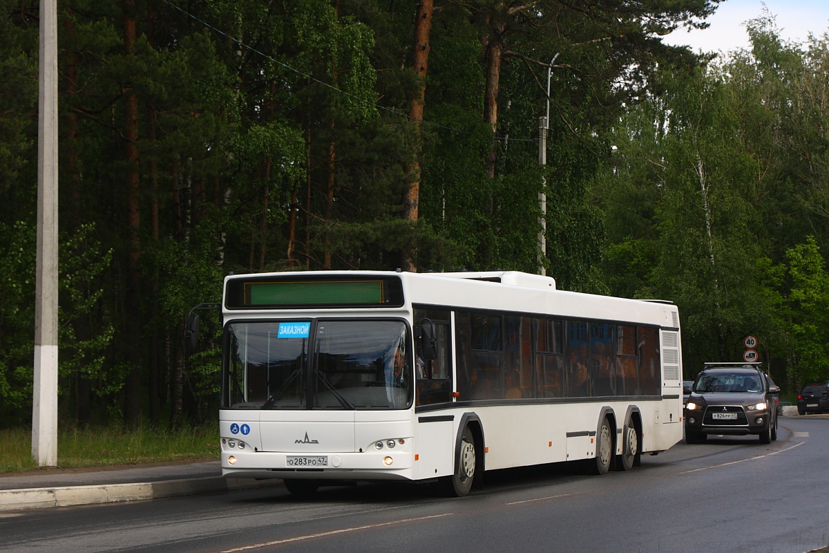 Ленинградская область, МАЗ-107.485 № О 283 РО 47