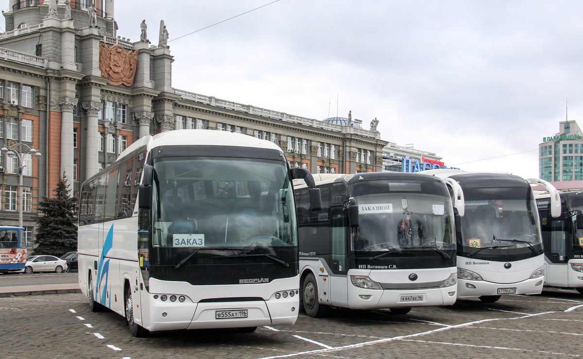 Свердловская область, Neoplan P21 N2216SHD Tourliner SHD № В 555 АТ 196