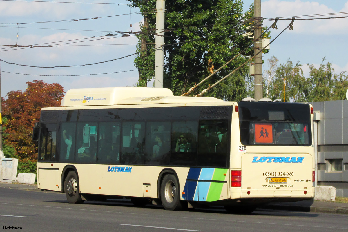 Днепропетровская область, Neoplan N4416Ü CNG Centroliner № 278