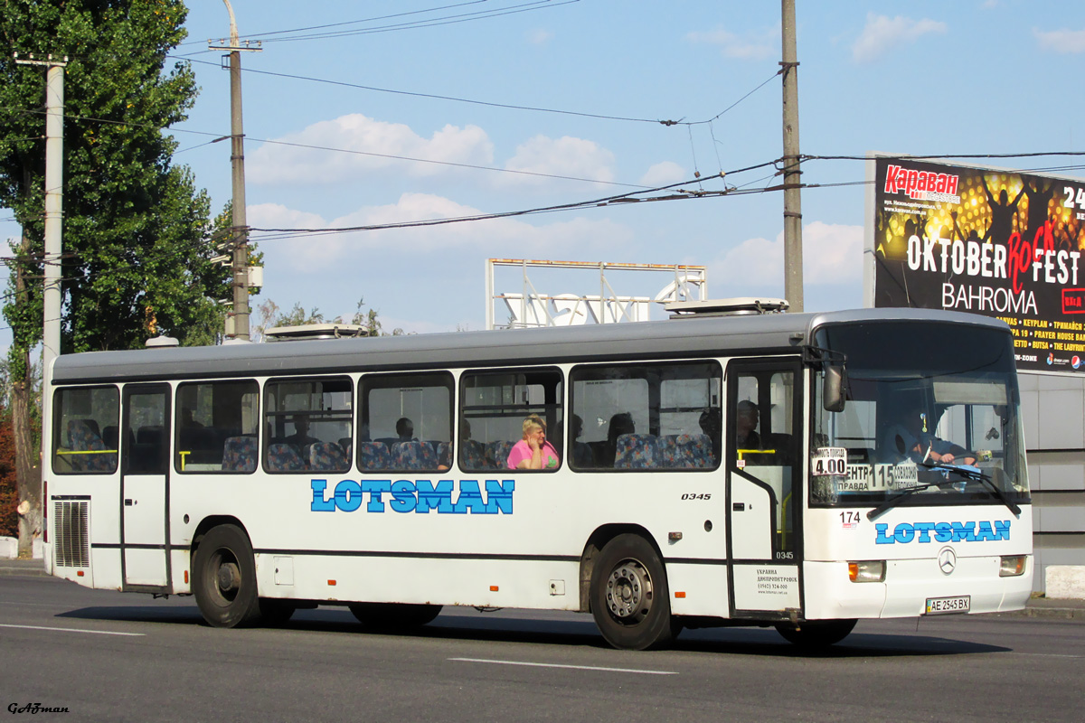 Dnipropetrovská oblast, Mercedes-Benz O345 č. 174