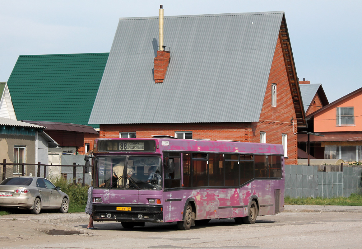 Новосибирская область, МАЗ-104.021 № МУ 318 54