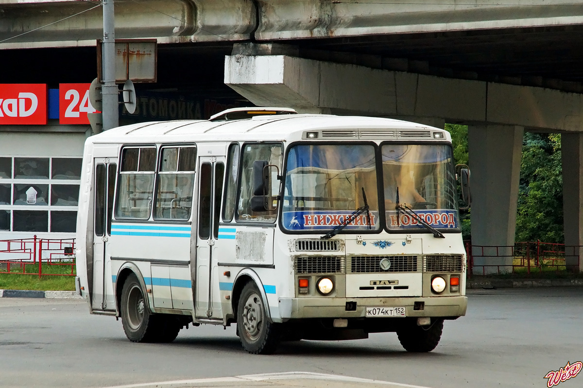 Нижегородская область, ПАЗ-32054 № К 074 КТ 152