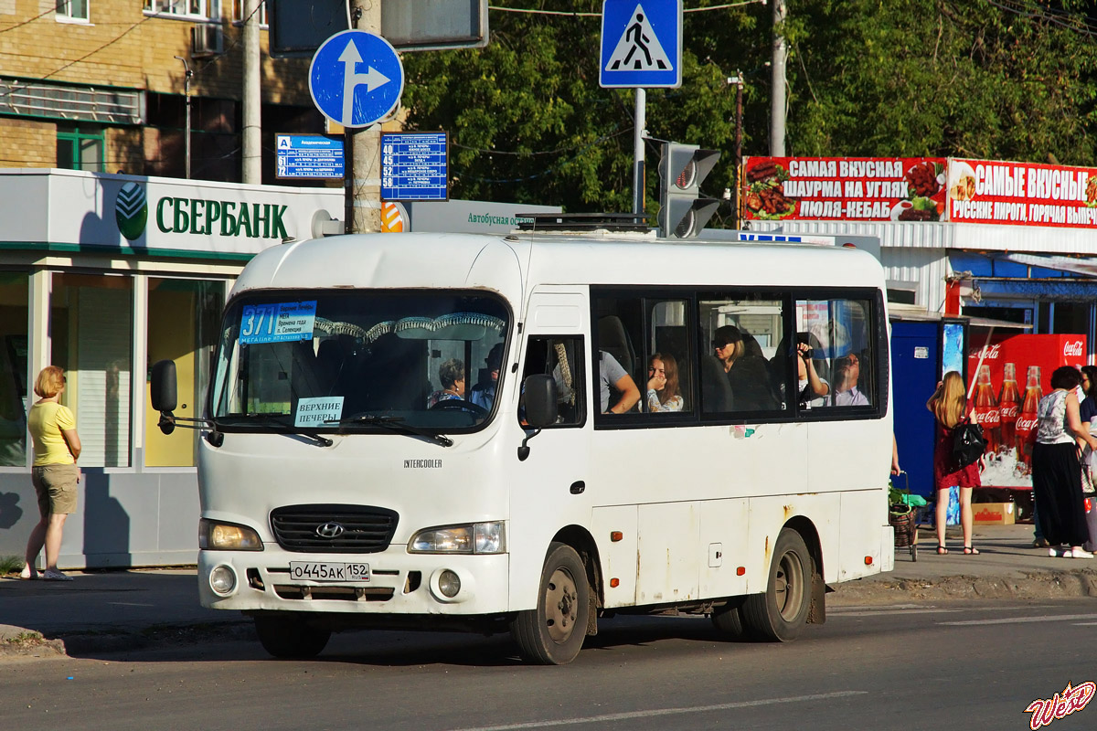 Нижегородская область, Hyundai County SWB C08 (ТагАЗ) № О 445 АК 152