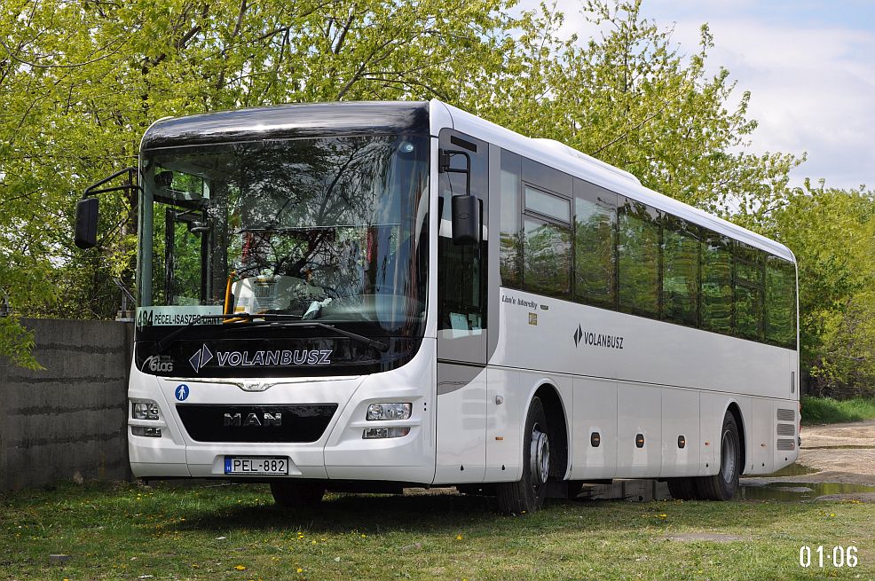 Węgry, MAN R60 Lion's Intercity ÜL290 Nr PEL-882