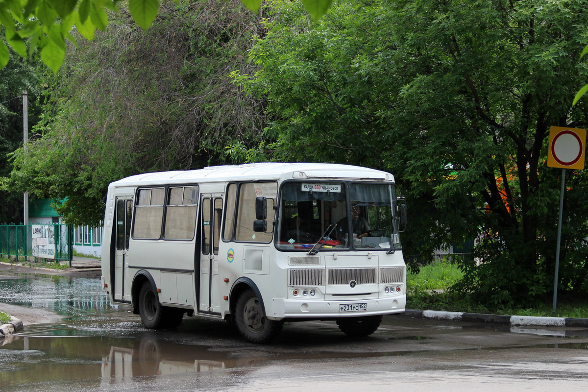 Ульяновская область, ПАЗ-32054 № Н 231 УС 152