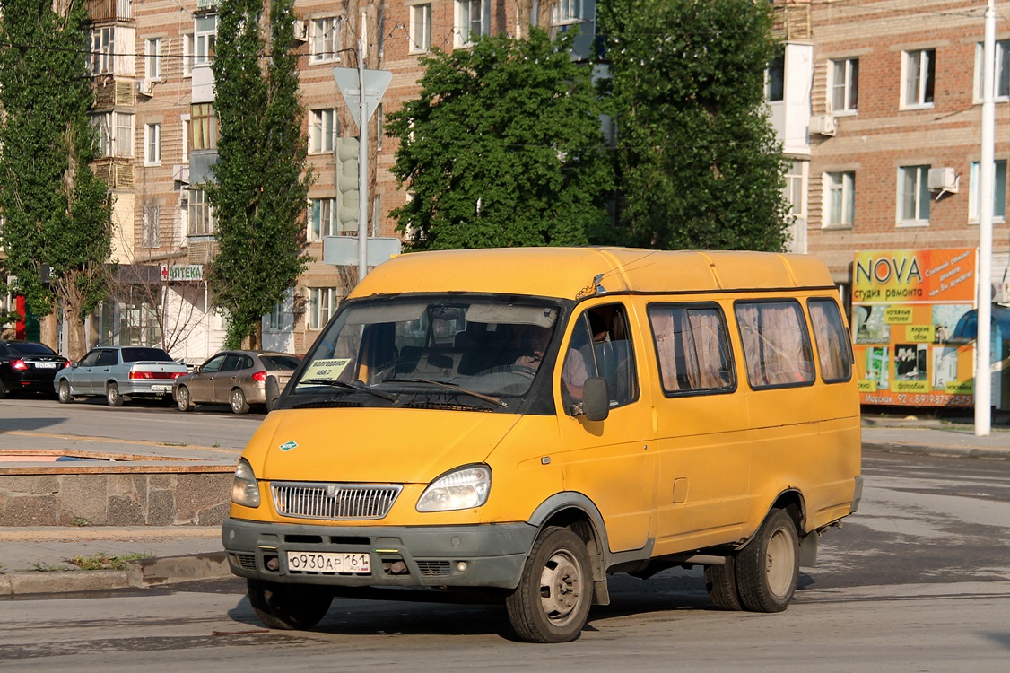 Ростовская область, ГАЗ-322131 (X78) № О 930 АР 161