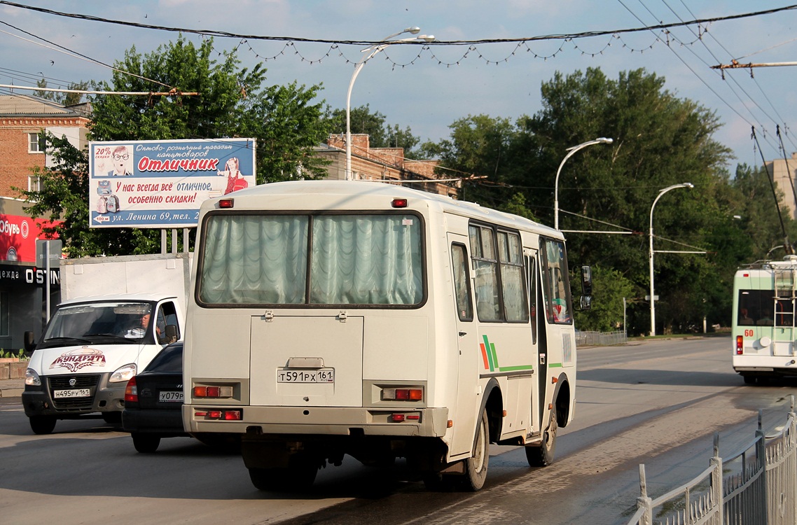 Ростовская область, ПАЗ-32053-110-07 № Т 591 РХ 161