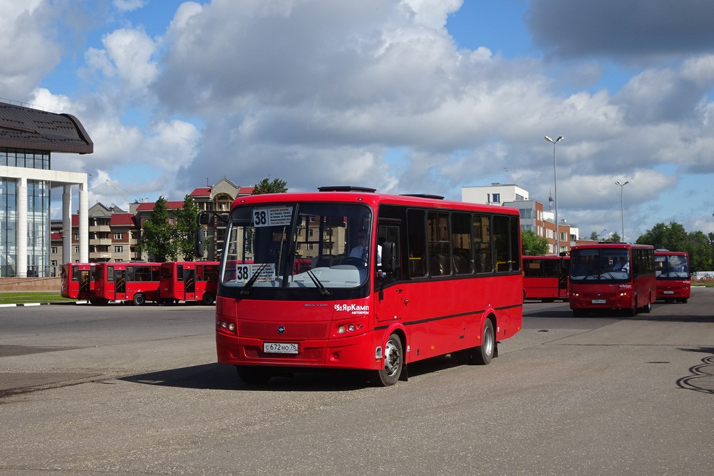 Ярославская область, ПАЗ-320412-04 "Вектор" № С 672 НО 76