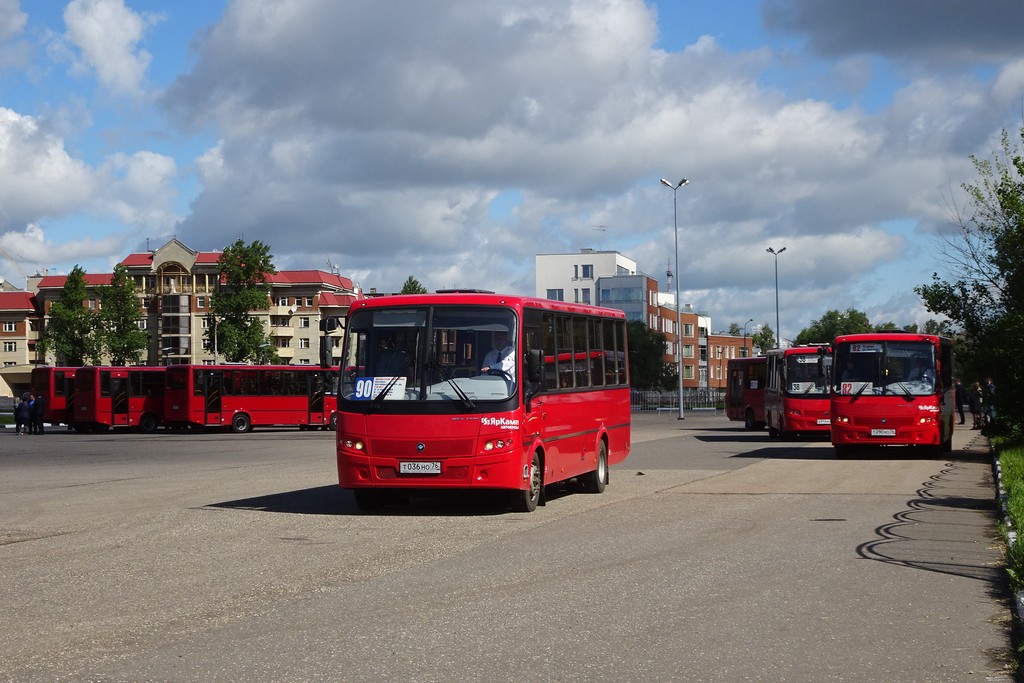 Ярославская область, ПАЗ-320414-04 "Вектор" (1-2) № Т 036 НО 76