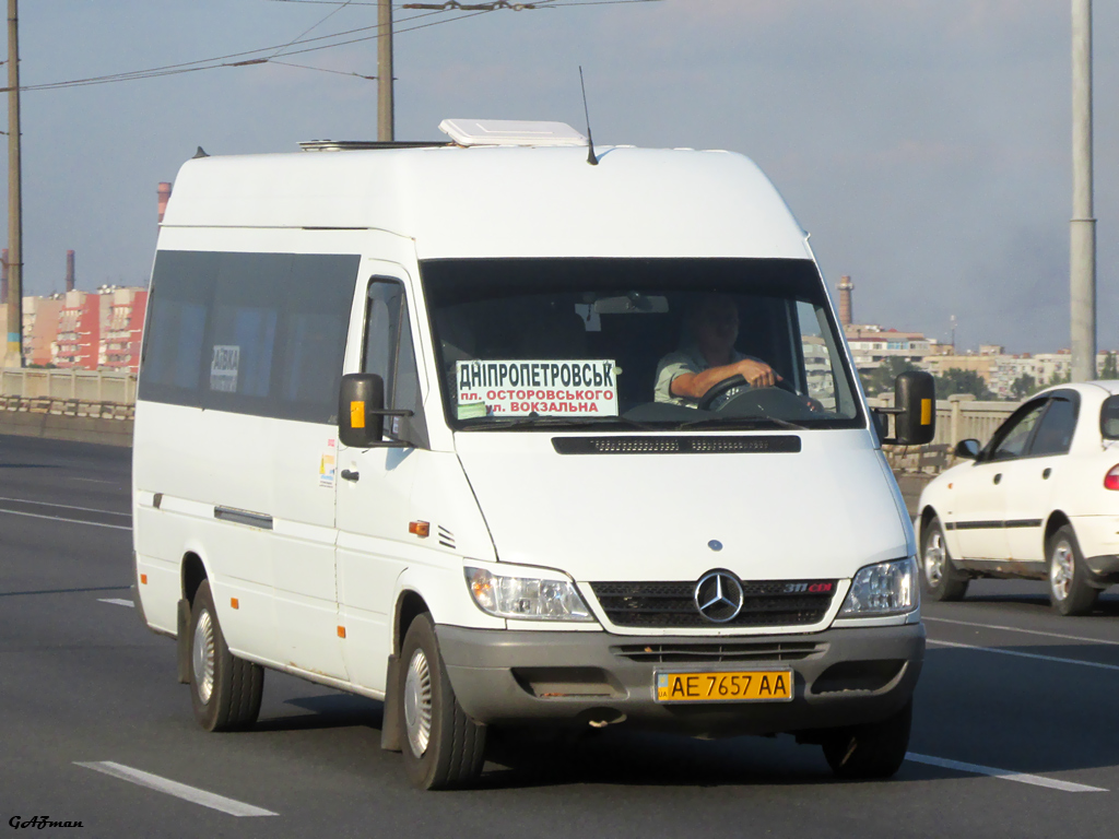 Днепропетровская область, Mercedes-Benz Sprinter W903 313CDI № AE 7657 AA