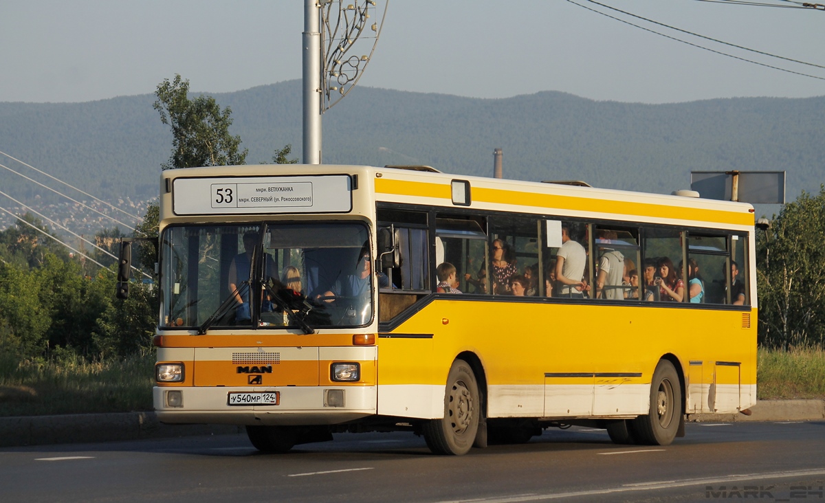 Красноярский край, MAN 791 SL202 № У 540 МР 124