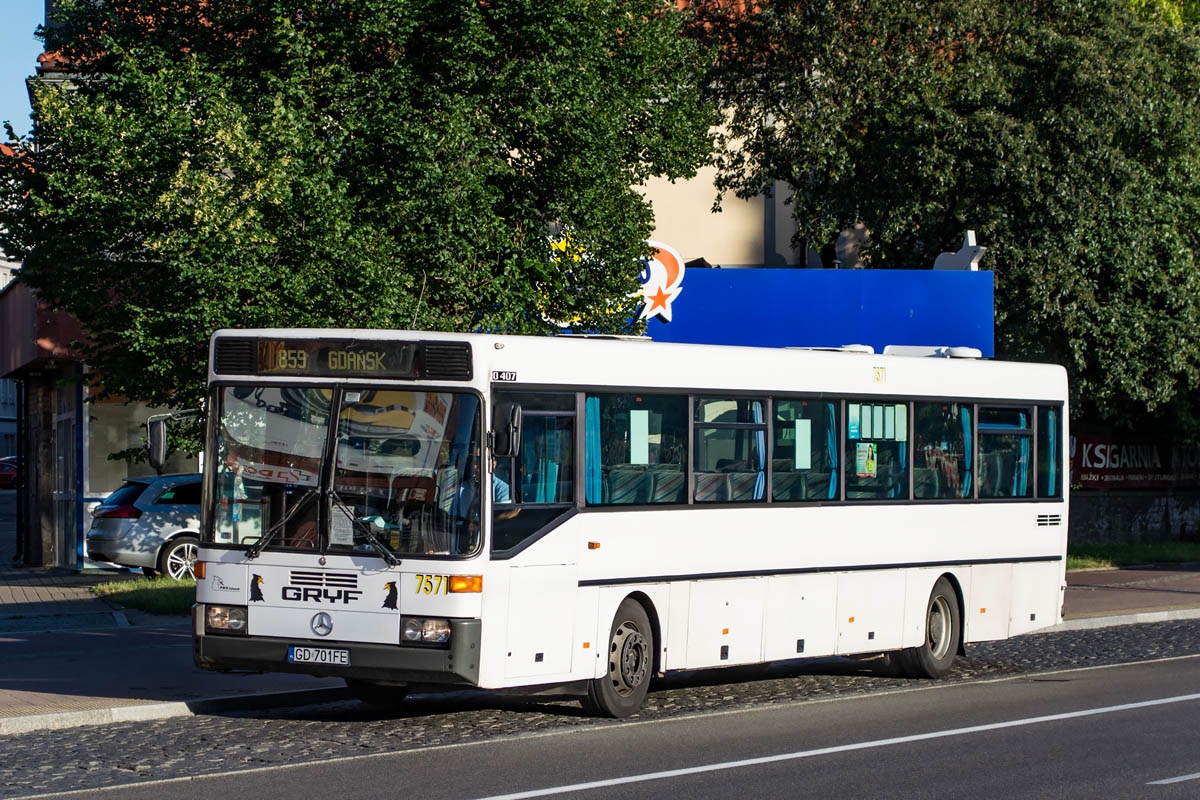 Польша, Mercedes-Benz O407 № 7571