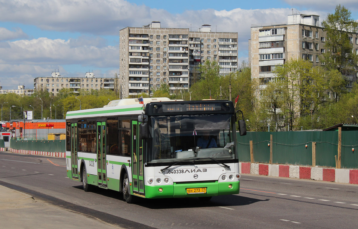 Москва, ЛиАЗ-5292.22 (2-2-2) № 040338