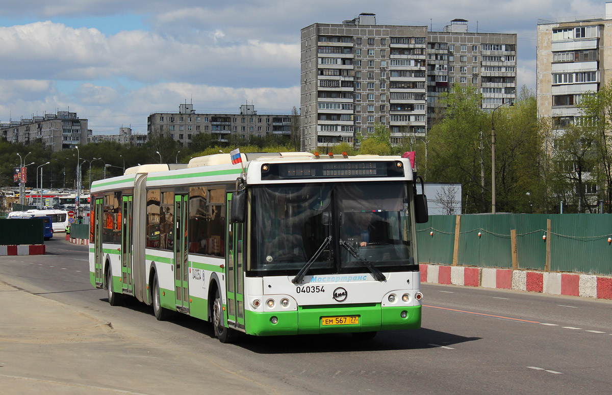 Москва, ЛиАЗ-6213.21 № 040354