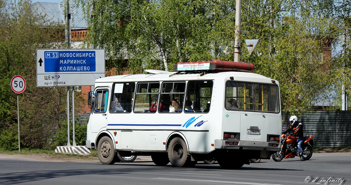 Томская область, ПАЗ-32054 № К 379 МТ 70