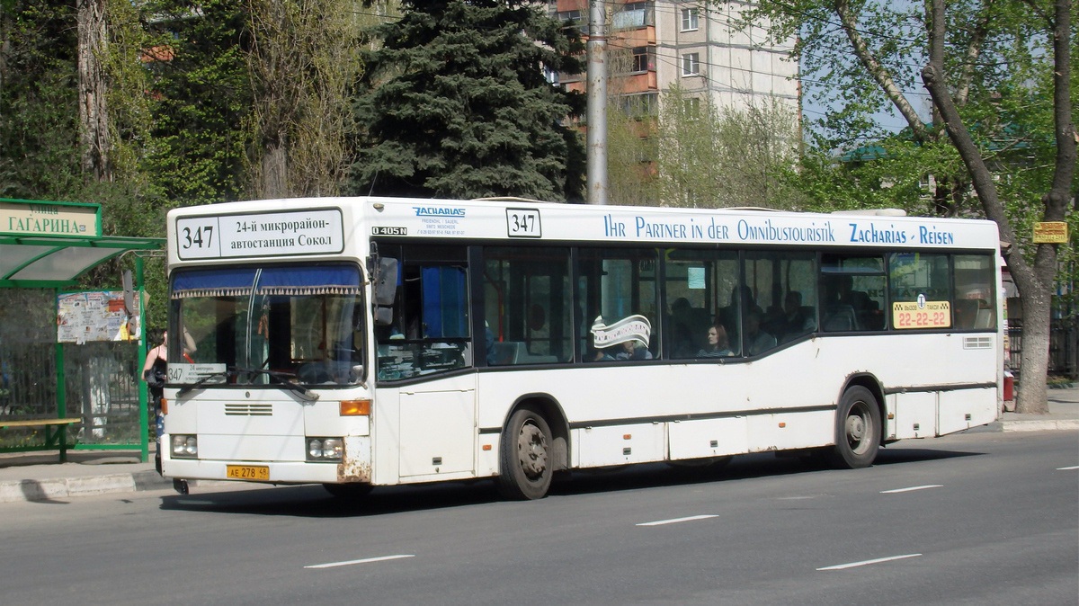 Липецкая область, Mercedes-Benz O405N2 № АЕ 278 48