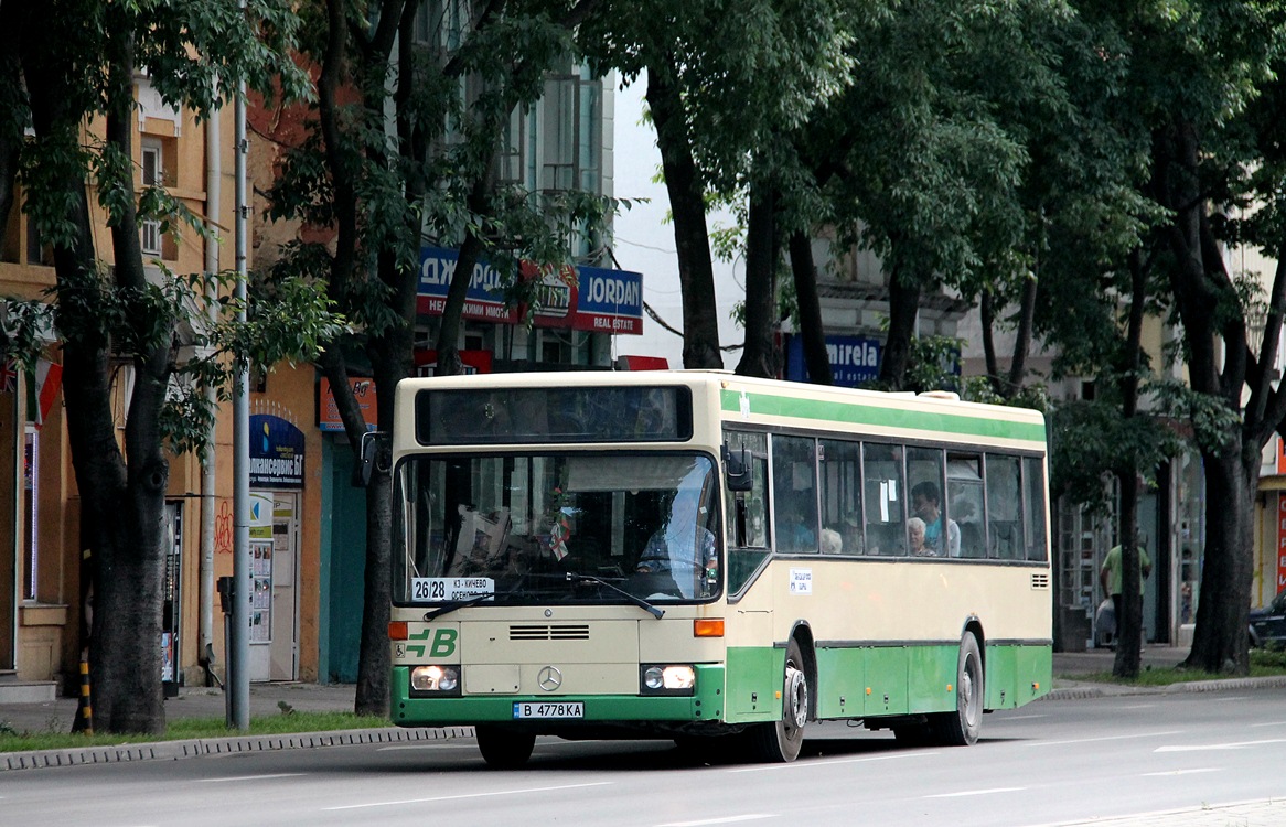 Болгария, Mercedes-Benz O405N № В 4778 КА