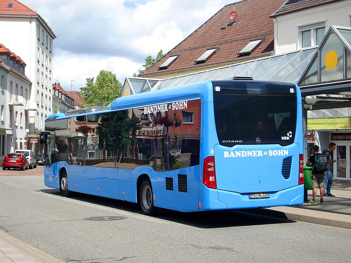 Рейнланд-Пфальц, Mercedes-Benz Citaro C2 LE MÜ № PS-QL 115