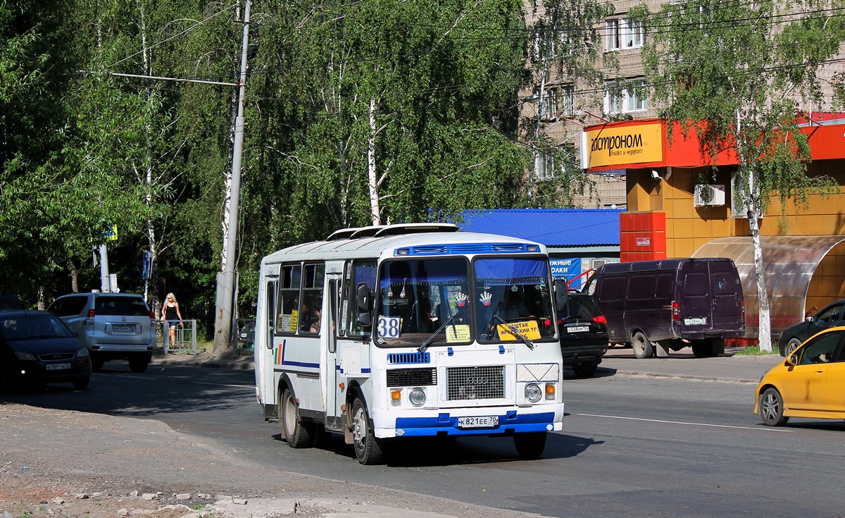 Томская область, ПАЗ-32054 № К 821 ЕЕ 70