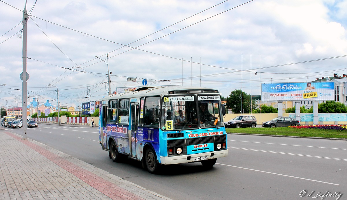 Томская область, ПАЗ-32054 № К 899 ТХ 70