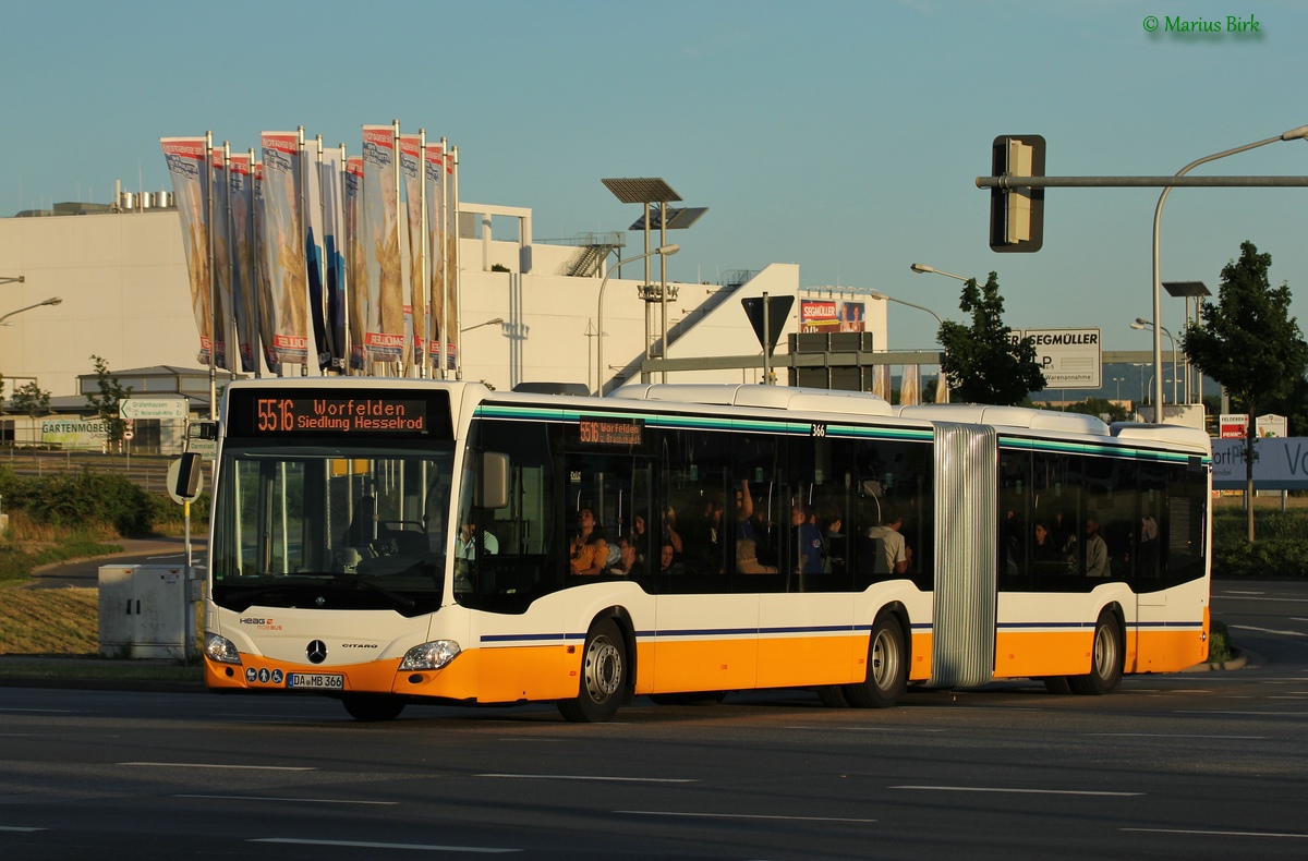 Гессен, Mercedes-Benz Citaro C2 G № 366